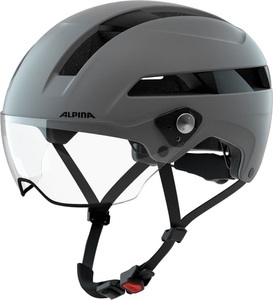 Alpina, ALPINA Soho Visor Fahrradhelm, Alpina SOHO VISOR Velohelm grau