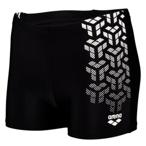 ARENA, Arena Jungen Swim Shorts Arena Jungen Swim Shorts B Kikko V Swim Short Graphic, Schwarz, ideal für Wassersport, Schwarz, Arena Arena Kikko V Swim Short Graphic male Schwarz, Grösse: 128