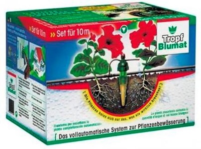 Blumat, Blumat - Bewässerungs-Set TROPF-BLUMAT 10M - grün - 22.5/33/22.5 cm, Blumat Tropf-Blumat Set | 10 m