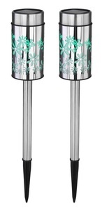 mutoni light, Solarleuchte Edelstahl 1xRGB LED, 