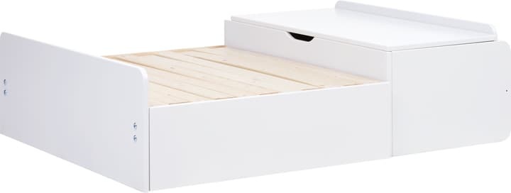 FLEXA, Bettsofa inkl. Bettkasten WHITE, Flexa, Bettsofa inkl. Bettkasten WHITE / NOR