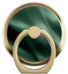 Acer,Apple,Asus,Blackberry,CAT,Google,HTC,Huawei,LG,Microsoft,Motorola,Nokia,OnePlus,Oppo,Samsung,Sony,Wiko,Xiaomi, iDeal of Sweden - Magnetische Finger Griff Ring Halterung 360 Grad für Smartphones + Magneteinlage (IDMRM-154) - Emerald Satin, 