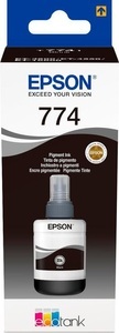 Epson, Original Tintenbehälter pigm. schwarz Epson T7741, T774140, Epson T7741 Original Tintenpatrone C13T774140 Schwarz