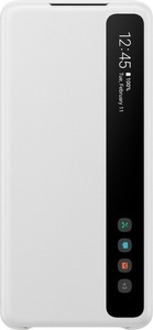 Samsung, Samsung Clear View - Booklet (Passend für Modell: Samsung Galaxy S20+), Samsung - Smart Clear View (Galaxy S20+), Bookcase für Smartphone, Weiss