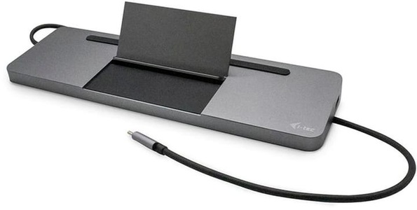 i-tec, USB-C Metal Ergonomic 4K 3x Display Docking Station, Dockingstation, i-tec USB-C® Dockingstation I-TEC USB-C Metal Dock 3xDisplay+PD