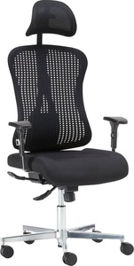 Micasa, Bürostuhl mit Kopfstütze und Armlehne CLEVER, Bürostuhl CLEVER