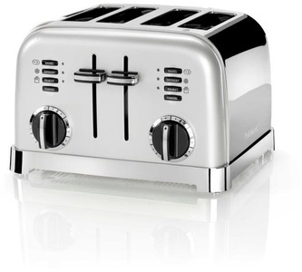 CUISINART, CUISINART CPT180SE - Toaster (Perlgrau), Cuisinart CPT180SE vierfach Toaster