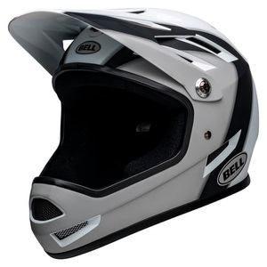 Bell, Bell Sanction Helm weiß/schwarz 2022 48-51cm Dirt & BMX Helme, Bell Sanction Velohelm schwarz