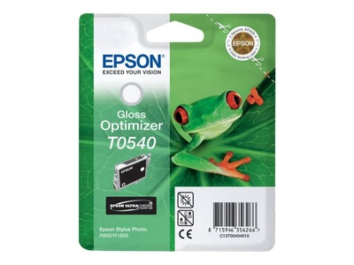 Epson, Epson Original Tintenpatrone T05404010, optimizer, EPSON EPSON T0540 Druckerpatrone Gloss optimizer passend für: PX-G 920;Stylus Photo R1800;Stylus Photo R800;Stylus Photo R800 Refresh;Stylus Photo R800R;Stylus R1800;Stylus R800