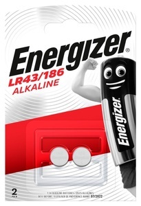 Energizer, Energizer Lr43/186 1.5V (2Stk.) Knopfzelle, Energizer, Batterien, Energizer LR43/186 1.5V FSB-2, Produkte & Wohnen
