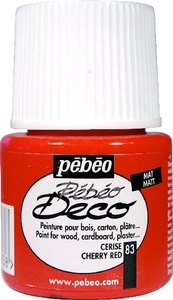 Pebeo, Pébéo Deco cherry red 83, 