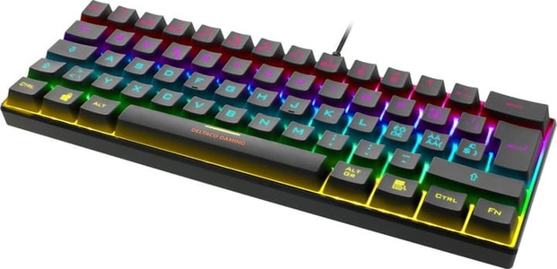 Deltaco, DELTACO TKL - Gaming Tastatur (Schwarz), Deltaco TKL Gaming Keyboard mech RGB Tastatur