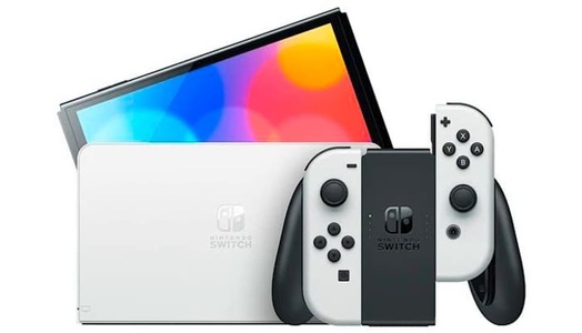 Nintendo, Switch (OLED-Modell) - Spielekonsole - Weiss/Schwarz, Switch (OLED-Modell), Spielkonsole