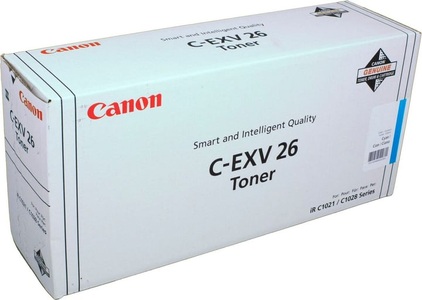 Canon, Canon Toner C-EXV 26 1659B006 Original Cyan 6000 Seiten, Canon Toner C-EXV 26 Original Cyan 6000 Seiten 1659B006