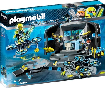 PLAYMOBIL, Dr. Drone's Command Center, Playmobil - 9250 Kommandocenter, Multicolor