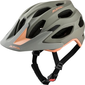 Alpina, Alpina Carapax 2.0 Helm grau 2022 57-62cm MTB Helme, Alpina CARAPAX 2.0 moon-grey-peach matt Velohelm grau