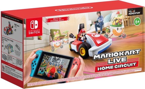 Nintendo, Switch - Mario Kart Live: Home Circuit - Mario-Set /Mehrsprachig, Mario Kart Live: Home Circuit - Mario-Set - Nintendo Switch - Deutsch, Französisch, Italienisch