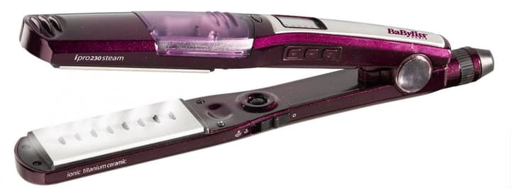 BaByliss, BaByliss iPro 230 Steam Haarglätter weinrot, BaByliss Haarglätter «I Pro 230 Steam»