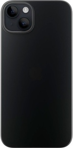 Sonstige Marke, Nomad - iPhone 14 Plus Hardcase Hülle Super Slim (NM01293385) - Schwarz / Transparent (Matt), Nomad Back Cover Super Slim Case iPhone 14 Plus Schwarz