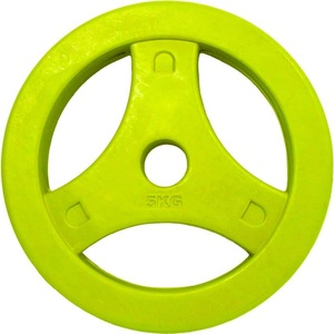 Tunturi, Tunturi Aerobic Disc Gewichtsscheiben 5 kg Einzeln gelb, 