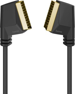 HAMA, HAMA 205082 CABLE SCART F/ 1.5M BLACK - Scart-Kabel (Schwarz), HAMA 205082 CABLE SCART F/ 1.5M BLACK - Scart-Kabel (Schwarz)