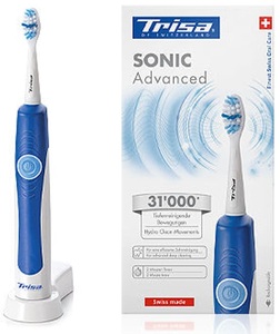 TRISA, Schallzahnbürste SONIC Professional, Trisa Sonic Advanced UltraUltraschallzahnbürste