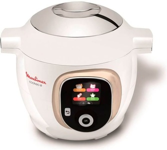 Moulinex, MOULINEX Cookeo+ - Multikocher (Weiss/Chrom ), 