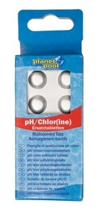 Planet Pool, Planet Pool pH-Chlor Ersatztabletten, Planet Pool pH-Chlor Ersatztabletten Manuelle Wasseranalyse