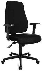 Contini, Contini Bürostuhl Trend Star schwarz, Contini Bürostuhl Trend Star Schwarz