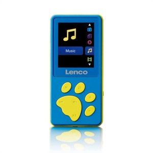 Lenco, LENCO Xemio-560 Kids - MP4-Player (8 GB, Blau), Lenco XEMIO-560 Kids MP4 Player, blau, SD Slot, Kopfhörer