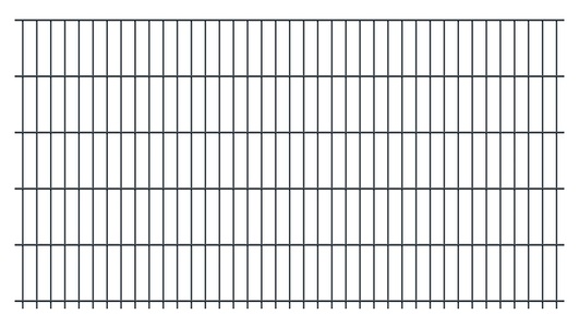 undefined, Doppelstabmatte, Doppelstabmatte Anthrazit | 200 × 103 × 2 cm