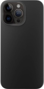 Sonstige Marke, Nomad - iPhone 14 Pro Max Hardcase Hülle Super Slim (NM01257585) - Schwarz / Transparent (Matt), Nomad Back Cover Super Slim Case iPhone 14 Pro Max Schwarz