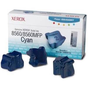 Xerox, Xerox Toner Color Stix 8560/8560 MFP cyan, Xerox 108R00723 Original Festtinte Cyan 3 Stück