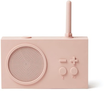 Lexon, Tykho 3 Tragbares Radio / Bluetooth-Lautsprecher - Lexon rosa en plastikmaterial, 