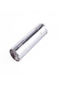 Schönenberger, Schönenberger Titan Taschenlampe, SCHOENENBERGER 8013SL - LED-Taschenlampe (Titan/Silber)