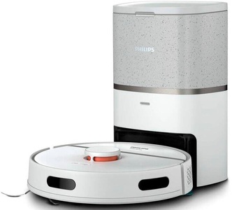 Philips, Philips XU3110/02 HomeRun 3100 Series Aqua Saugroboter, PHILIPS XU3110/02 - Saug- und Wischroboter (Weiss)