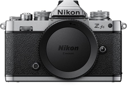 Nikon, NIKON Z fc Body - Systemkamera (Fotoauflösung: 20.9 MP) Schwarz/Silber, NIKON Z fc Body - Systemkamera Schwarz/Silber