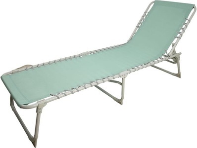 Koor, KOOR Gartenliege »flach granite green«, KOOR Gartenliege »flach granite green«