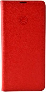 Samsung, Mike Galeli - Samsung Galaxy A32 Leder Book Case Tasche Flip Cover Hand Made (MARCA32.4G-M04) - Rot, 
