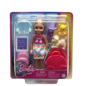 Barbie, Barbie Chelsea Hjy17 Puppe, Barbie - Chelsea Travel Puppe, Multicolor