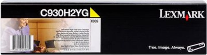 Lexmark, Lexmark Toner C930H2Yg gelb, LEXMARK Tonerkassette gelb 24.000 Seiten passend für: C 930 Series;C 935 Series;C935dn;C935dtn;C935dttn;C935hdn