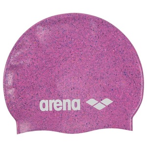 Arena Silicone Jr Cap Badekappe fuchsia