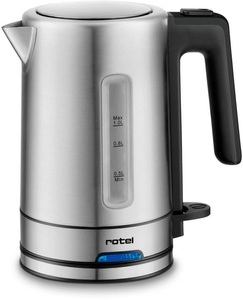 Rotel, Rotel 284Ch1 - Wasserkocher (Edelstahl), Rotel Wasserkocher Inox silbergrau 1 Liter