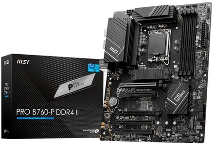 MSI, PRO B760-P DDR4 II, Mainboard, PRO B760-P DDR4 II, Mainboard