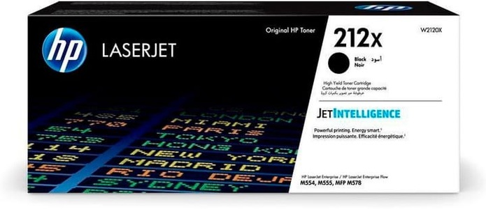 HP Supplies, HP 212X Toner schwarz, Hewlett Packard Toner, schwarz, No. 212X, W2120X, (13'000 Seiten)