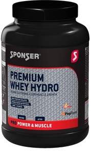 Sponser, Sponser Whey Hydro Multiproteinpulver, Sponser Whey Hydro Proteinpulver schwarz