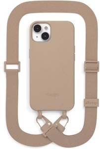 WOODCESSORIES, WOODCESSORIES Change Case Bio - Change Gurt für iPhone (Passend für Modell: Apple iPhone 14 Plus), Woodcessories Back Cover Bio Change Case iPhone 14 Plus Taupe