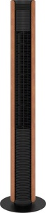 Stadler Form, Stadler Form Peter Letherette Turmventilator 60 W (Ø x H) 135 mm x 1090 mm Schwarz, Holz, Stadler Form Peter leatherette Ventilator ? Turmventilator ? Braun