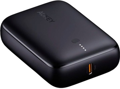 Aukey, AUKEY Basix Mini 10000 mAh,PD,QC PB-N83 Powerbank,black,USB-C,USB-A, Aukey Basix Mini, 10000mAh, PD, QC, Powerbank, black, USB-C, USB-A, PB-N83