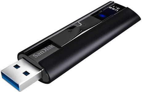 SanDisk, Sandisk Sdcz880-256G-G46 - USB-Stick (256 GB, Schwarz), Sandisk USB-Stick »Extreme PRO USB 3,1 256 GB«, (Lesegeschwindigkeit 420 MB/s)